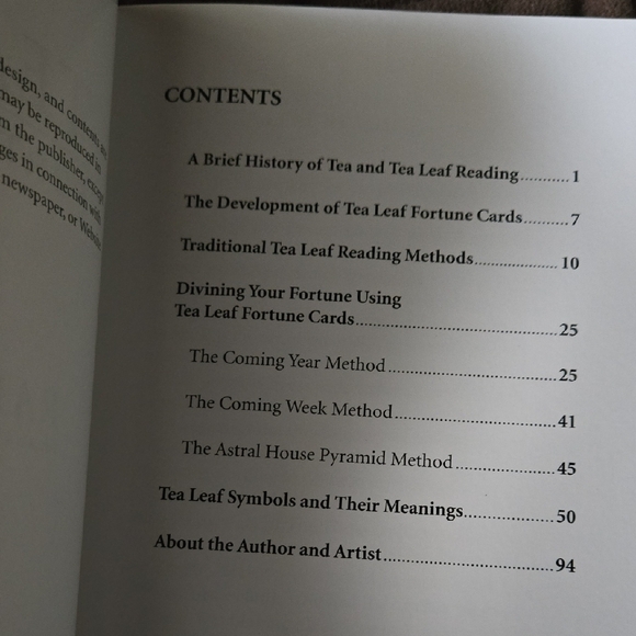 Tea Leaf Fortune Cards 200 Deck Rae Hepburn Ancient Chinese Reading Divination - Picture 14 of 16